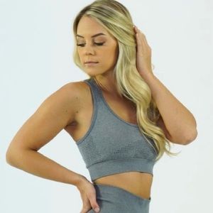 Nvgtn grey sports bra